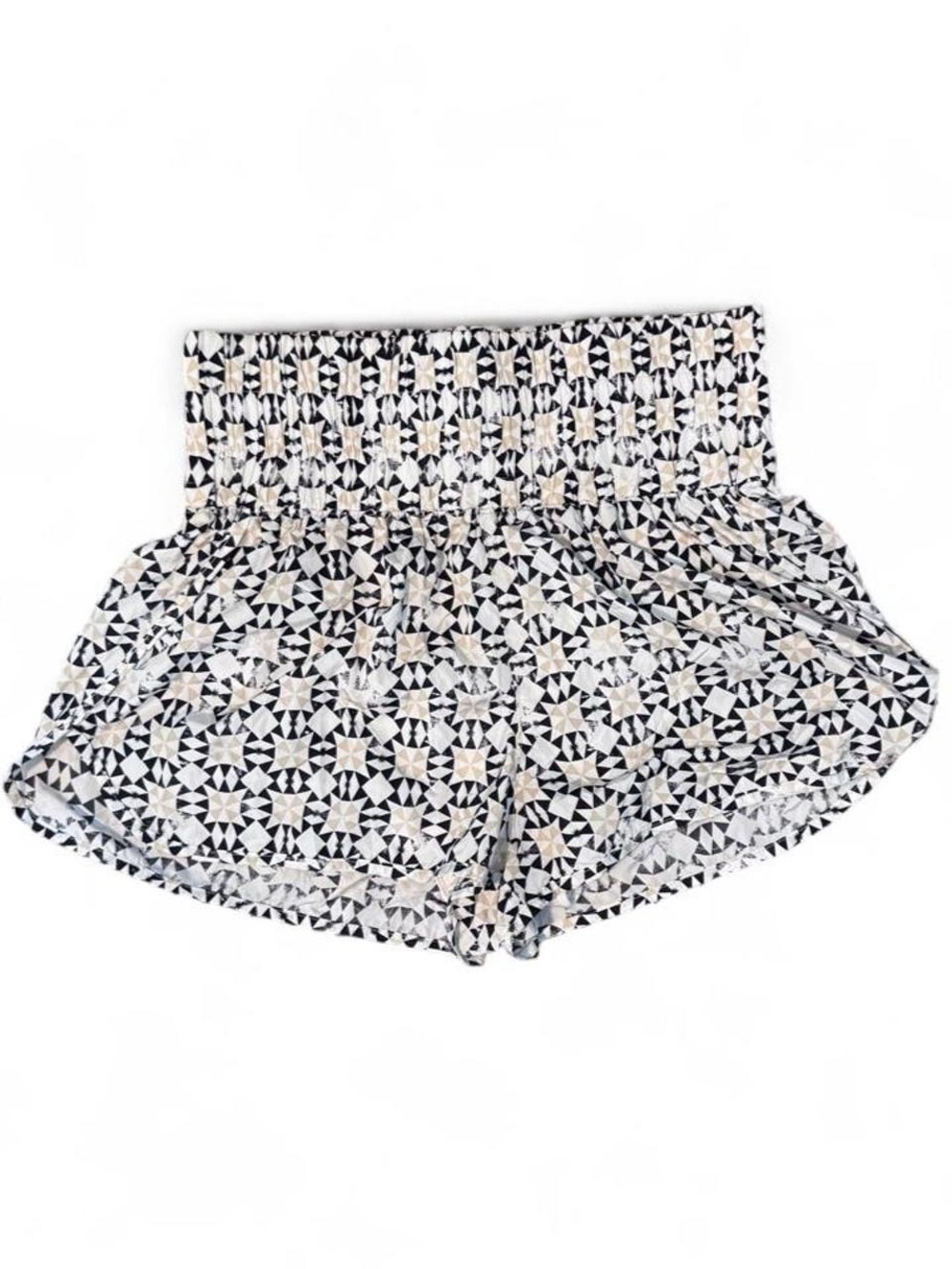 Free people movement geometric shorts